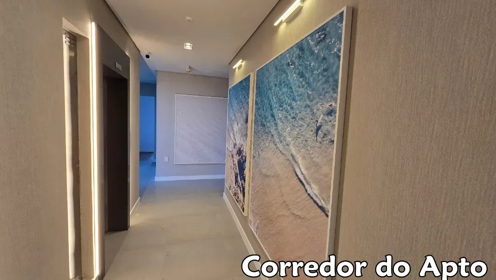 Apartamento novo com 3 dormitórios sendo 1 suíte e 1 vaga no bairro Morretes Itapema/SC