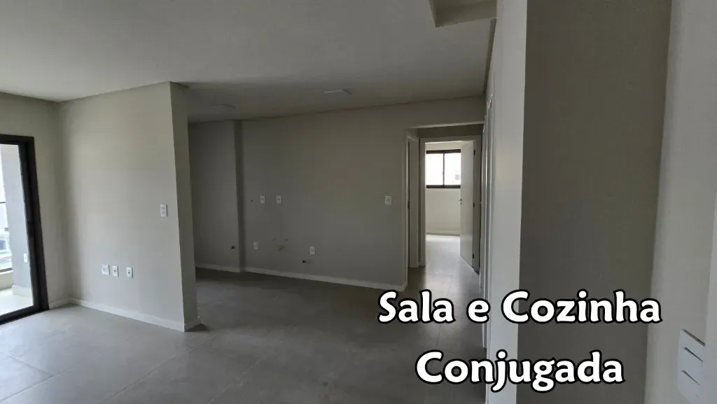Apartamento novo com 3 dormitórios sendo 1 suíte e 1 vaga no bairro Morretes Itapema/SC