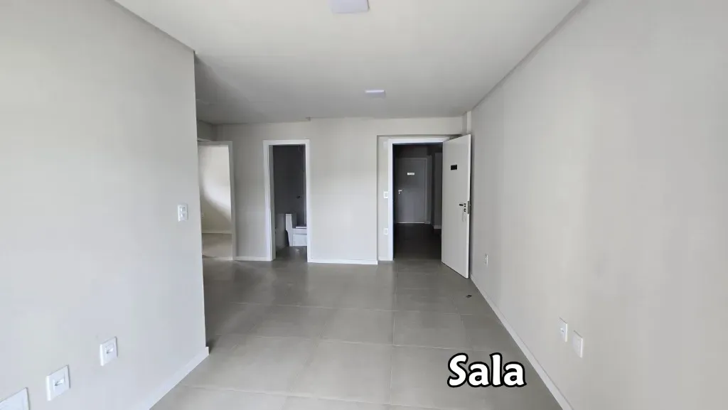 Apartamento novo com 3 dormitórios sendo 1 suíte e 1 vaga no bairro Morretes Itapema/SC
