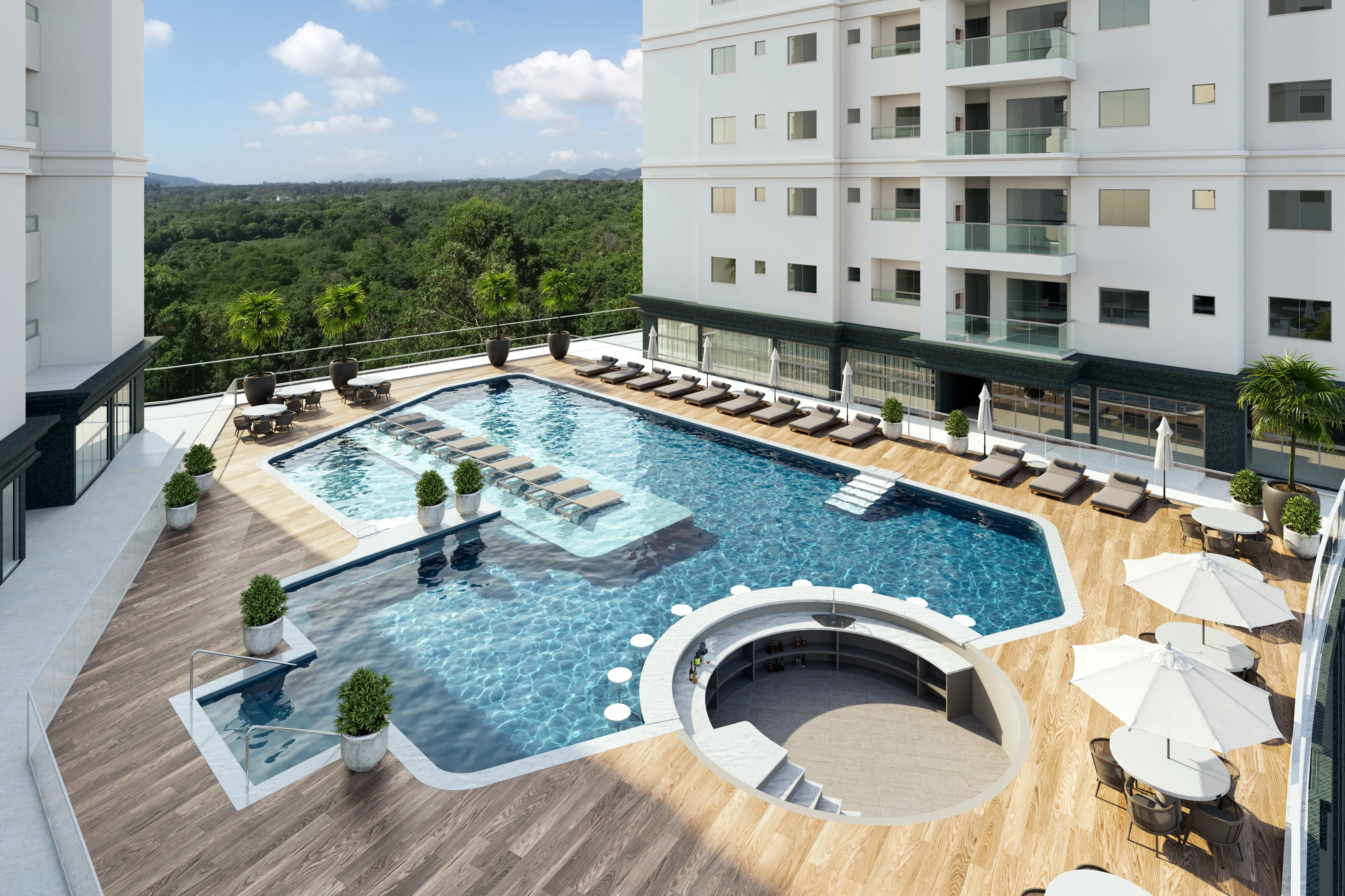 Apartamento com 4 dormitórios sendo 2 suítes e 2 vagas de garagem em Meia Praia- Itapema/SC