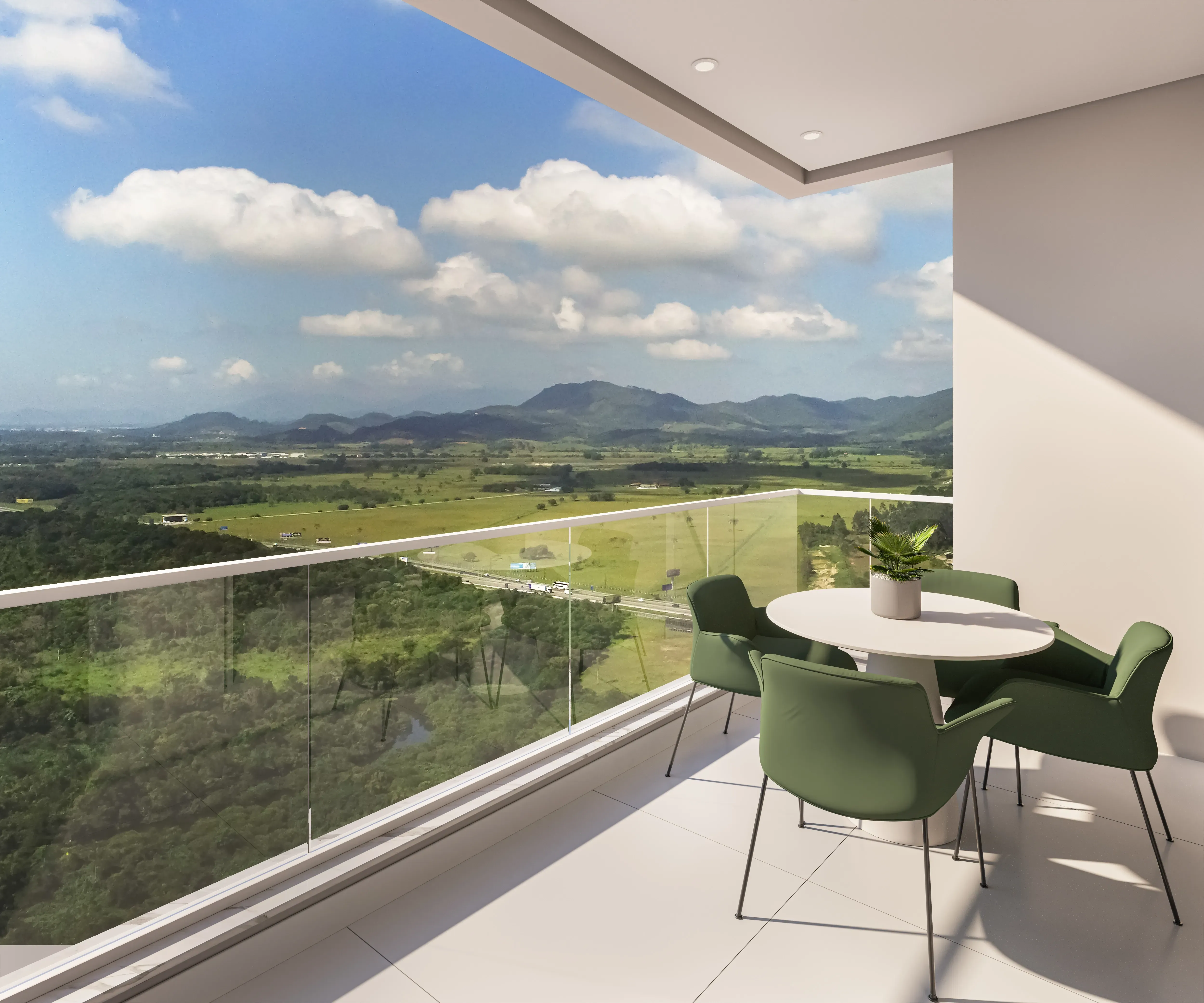 Apartamento com 4 dormitórios sendo 2 suítes e 2 vagas de garagem em Meia Praia- Itapema/SC