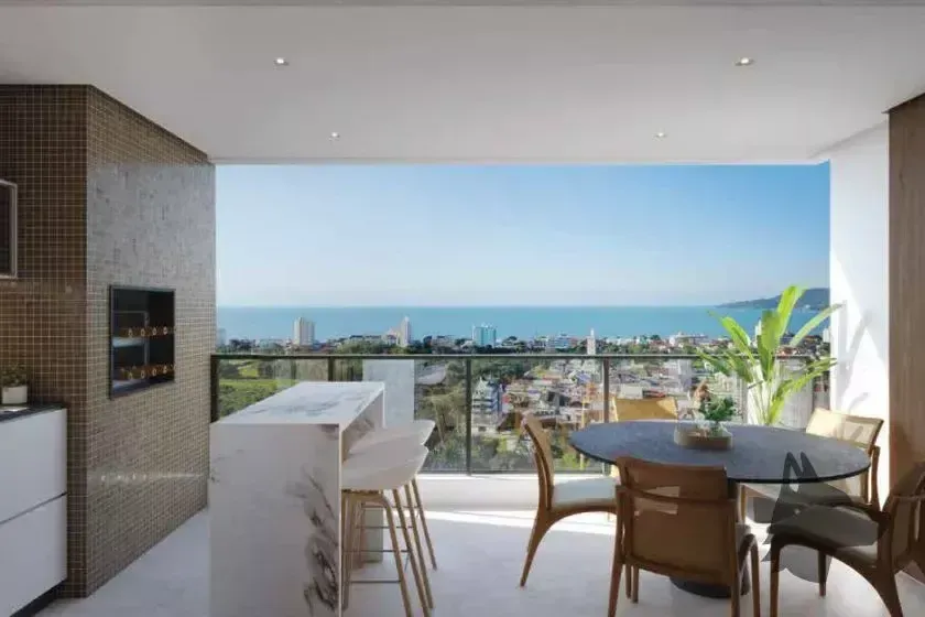 Apartamento na planta com 2 suítes e 2 vagas em Pereque - Porto Belo/SC