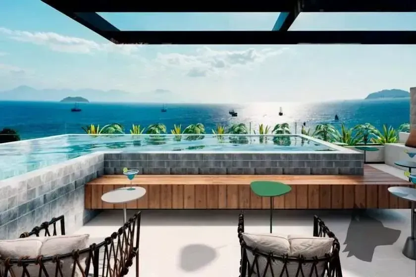 Apartamento com 1 dormitório sendo 1 suíte e 1 vaga de garagem em Florianópolis/SC