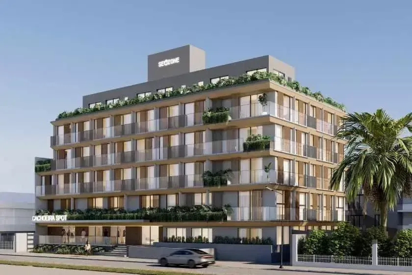 Apartamento com 1 dormitório sendo 1 suíte e 1 vaga de garagem em Florianópolis/SC