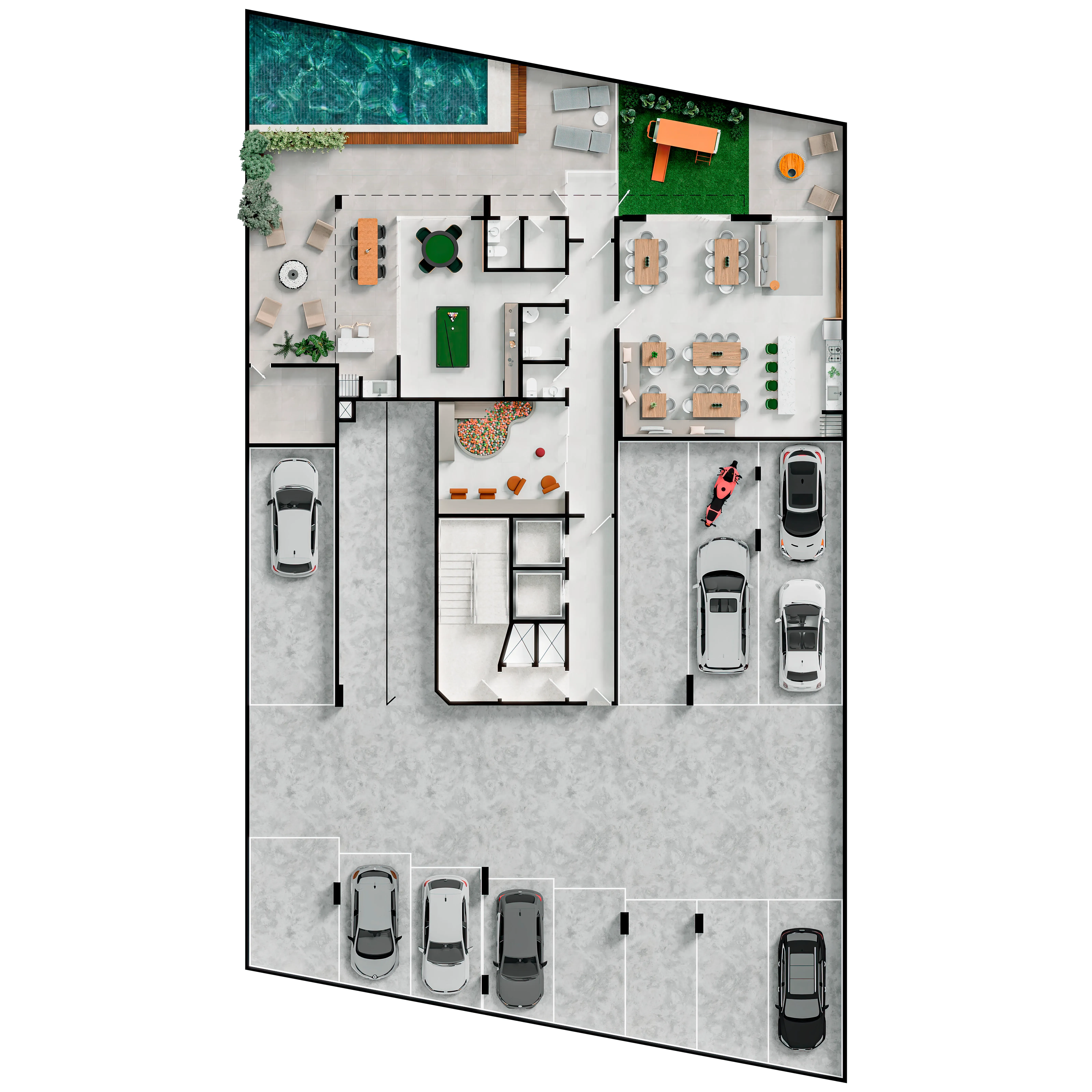 Apartamento com 2 dormitórios sendo 1 suíte a menos de 200m da praia de Gravatá Navegantes/SC