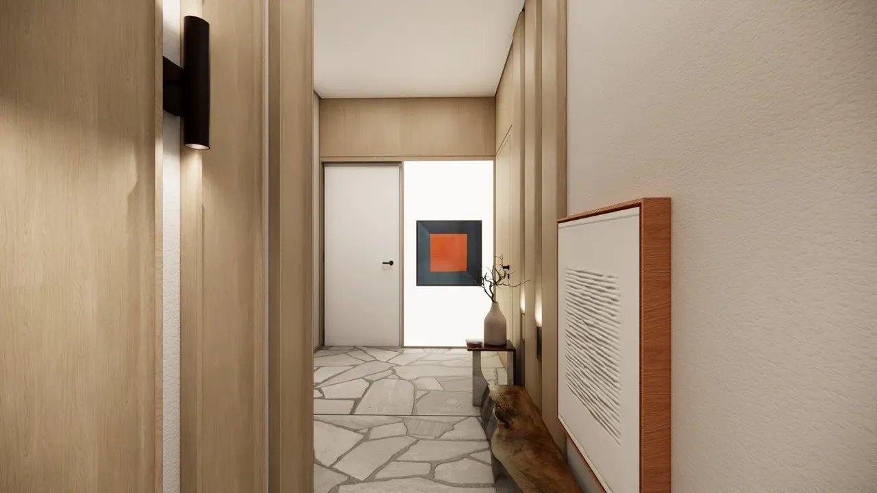 Apartamento na planta com 2 dormitórios sendo 1 suíte e 1 vaga de garagem em Gravatá, Navegantes/SC