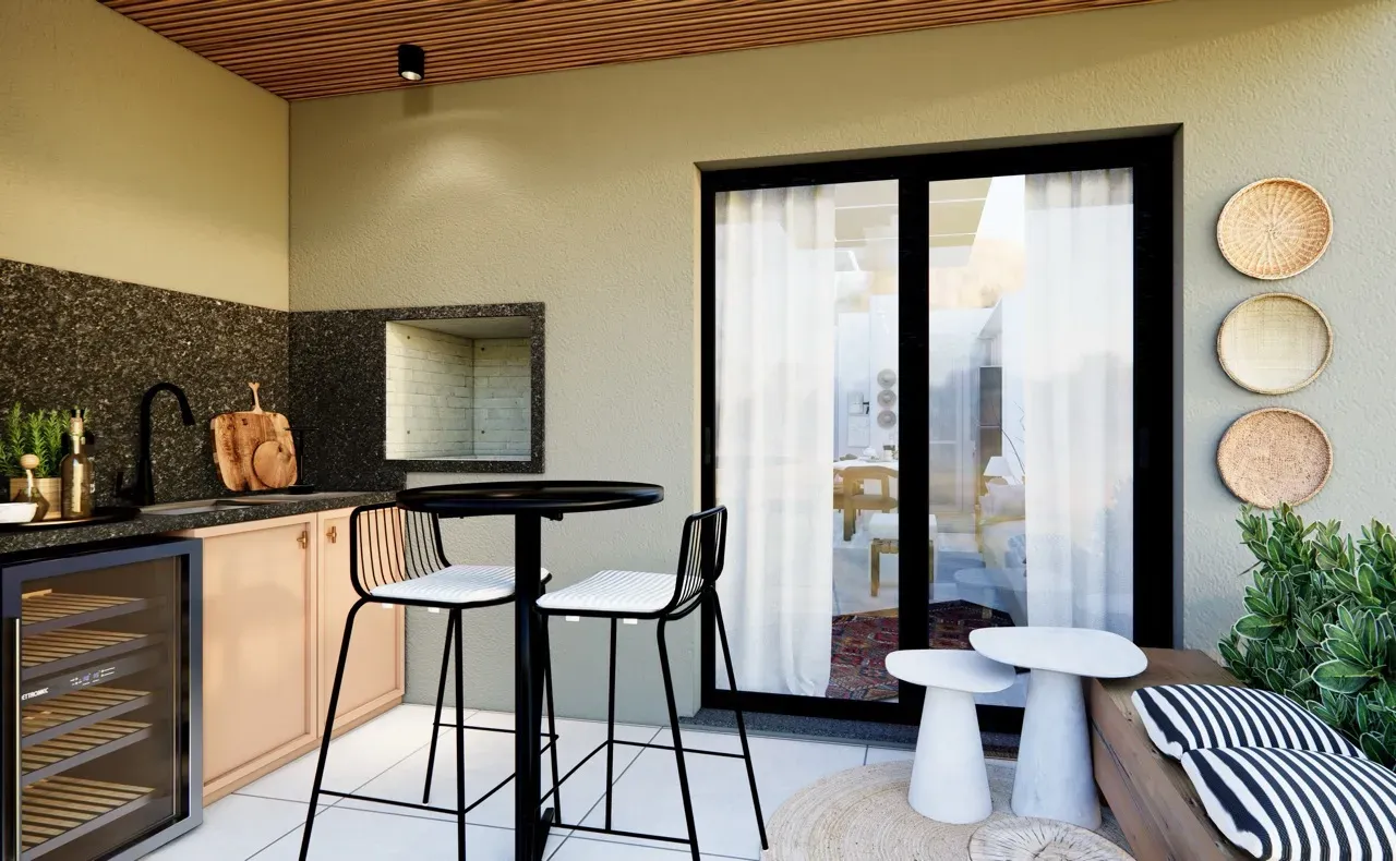 Apartamento na planta com 2 dormitórios sendo 1 suíte e 1 vaga de garagem em Gravatá, Navegantes/SC