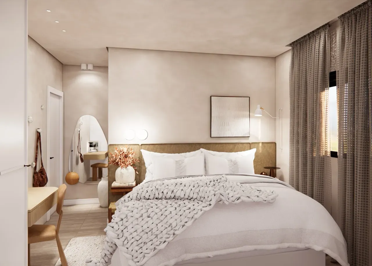 Apartamento na planta com 2 dormitórios sendo 1 suíte e 1 vaga de garagem em Gravatá, Navegantes/SC