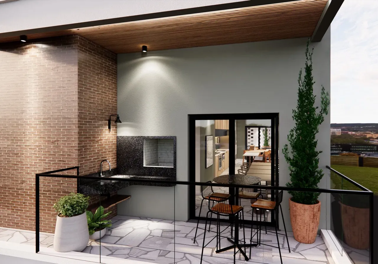 Apartamento na planta com 2 dormitórios sendo 1 suíte e 1 vaga de garagem em Gravatá, Navegantes/SC