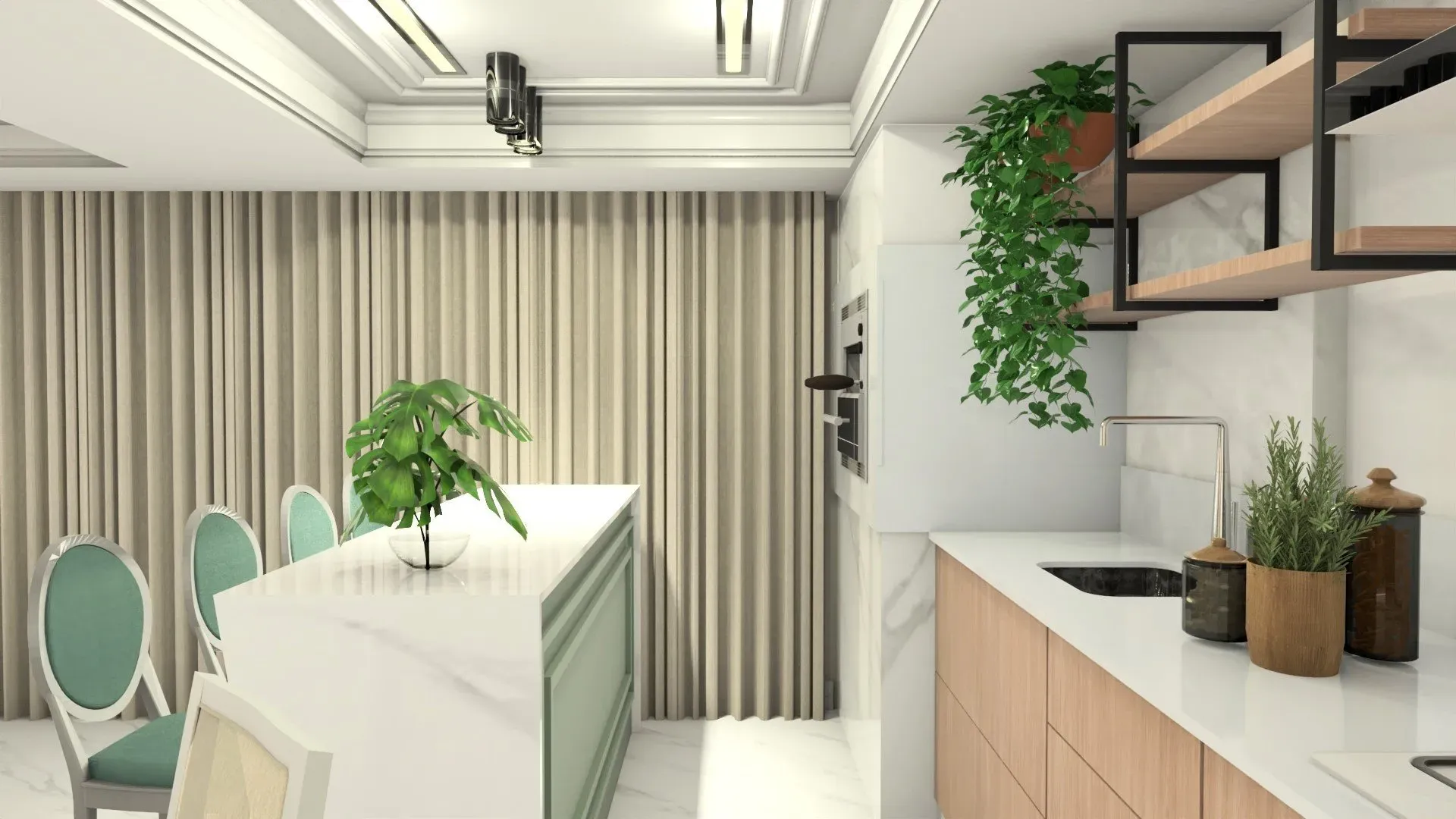 Apartamento com 3 dormitórios sendo 2 suítes e 1 vaga de garagem em Itapema/SC