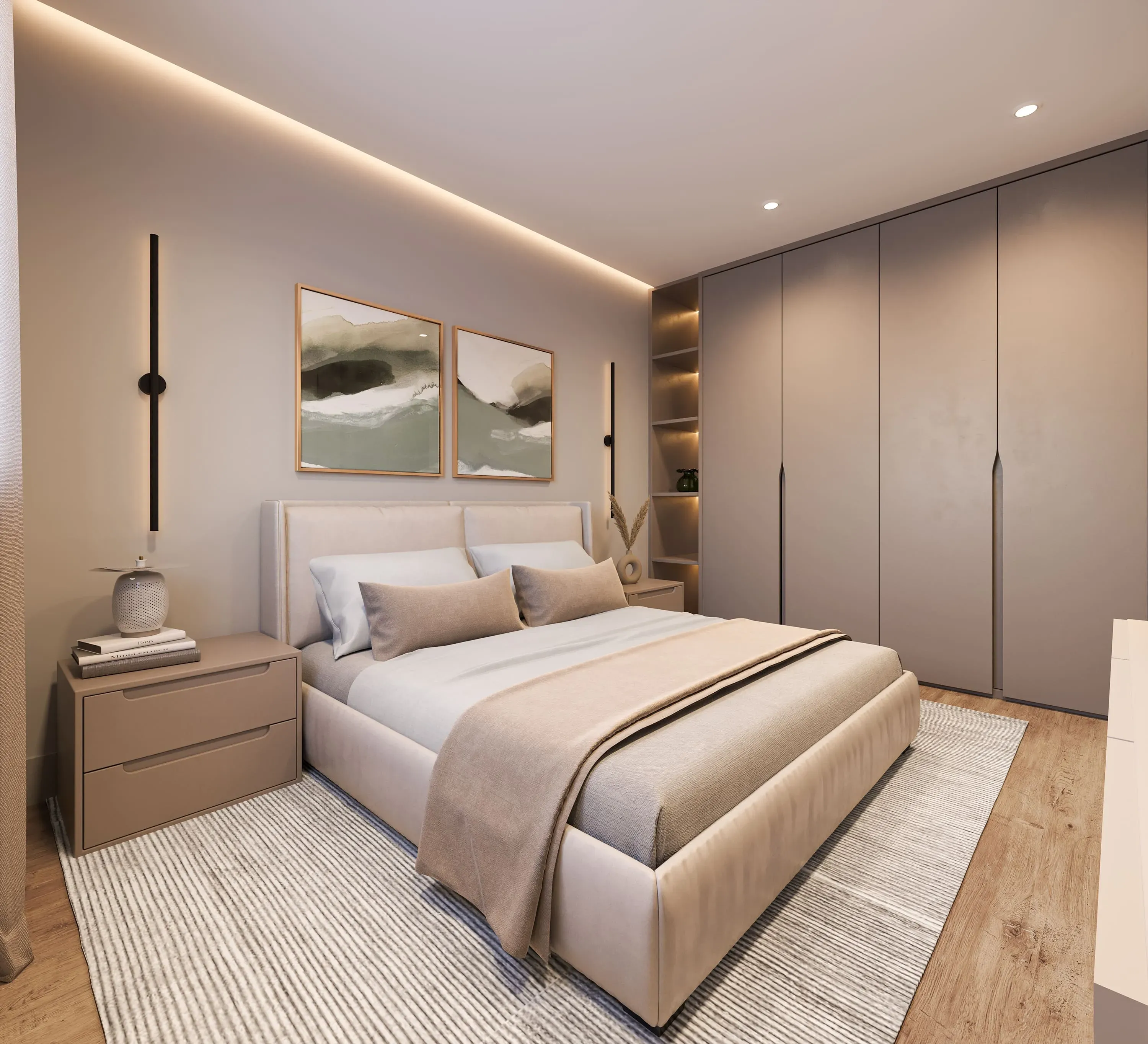 Apartamento com 2 dormitórios e 1 vaga de garagem em Itapema/SC