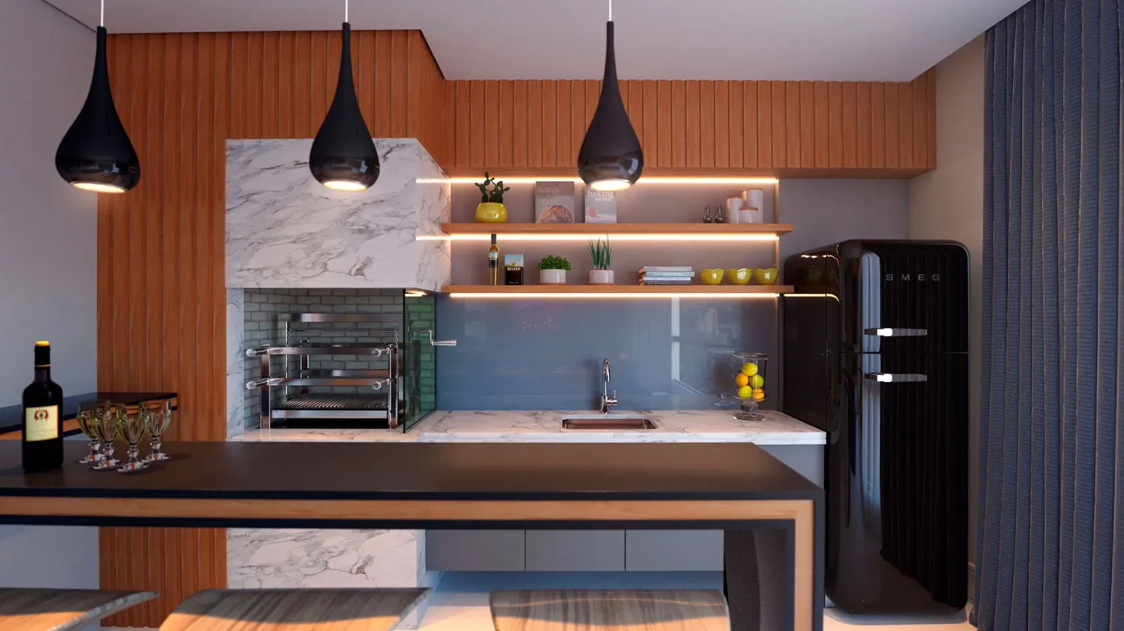 Apartamento com 4 dormitórios sendo 4 suítes e 4 vagas de garagem em Balneário Camboriú/SC