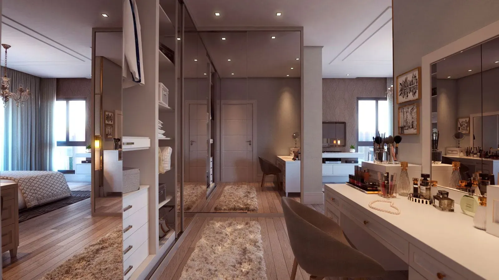 Apartamento com 4 dormitórios sendo 4 suítes e 4 vagas de garagem em Balneário Camboriú/SC