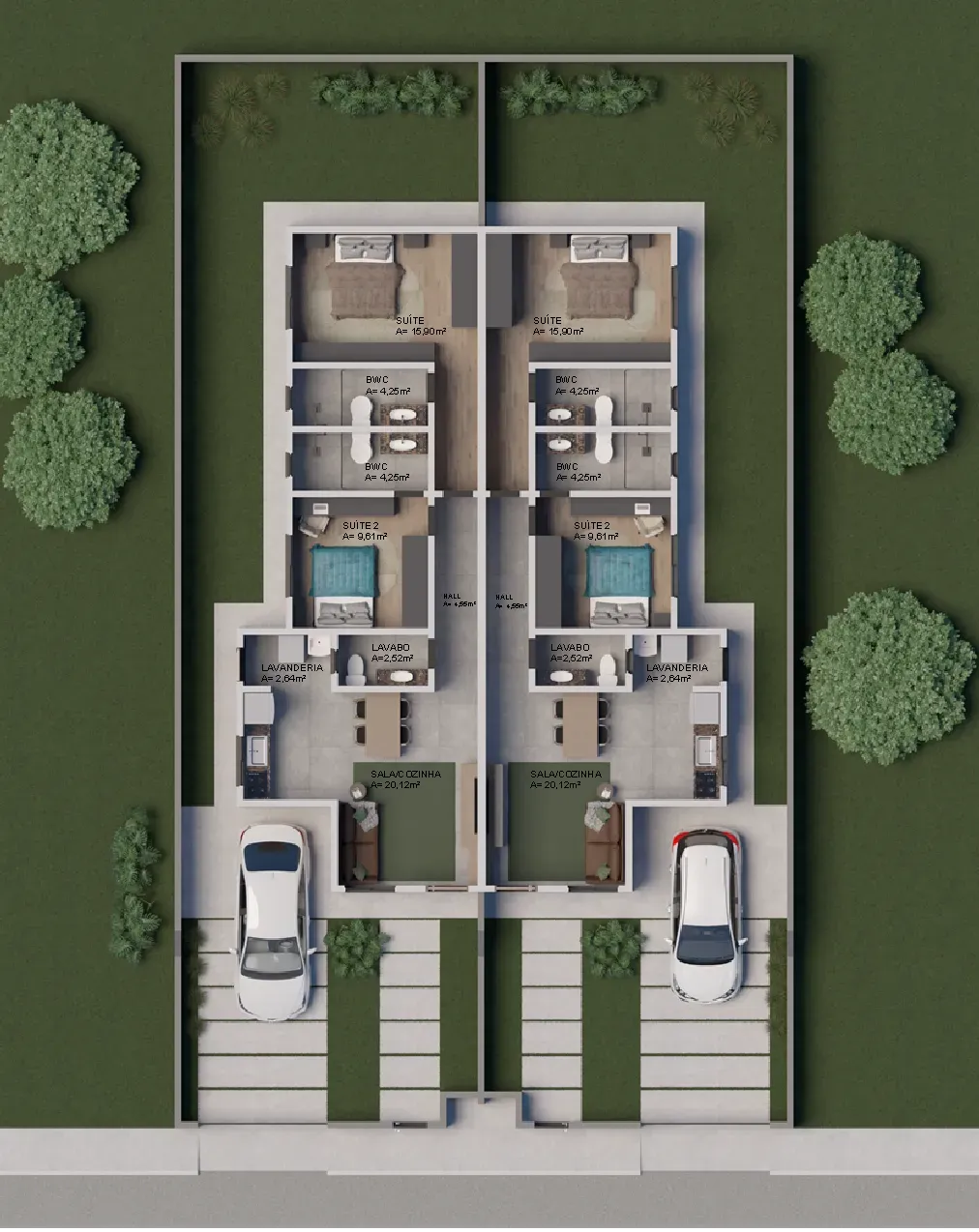 Casa com 2 suítes e 1 vaga de garagem no bairro Areias de Baixo em Governador Celso Ramos