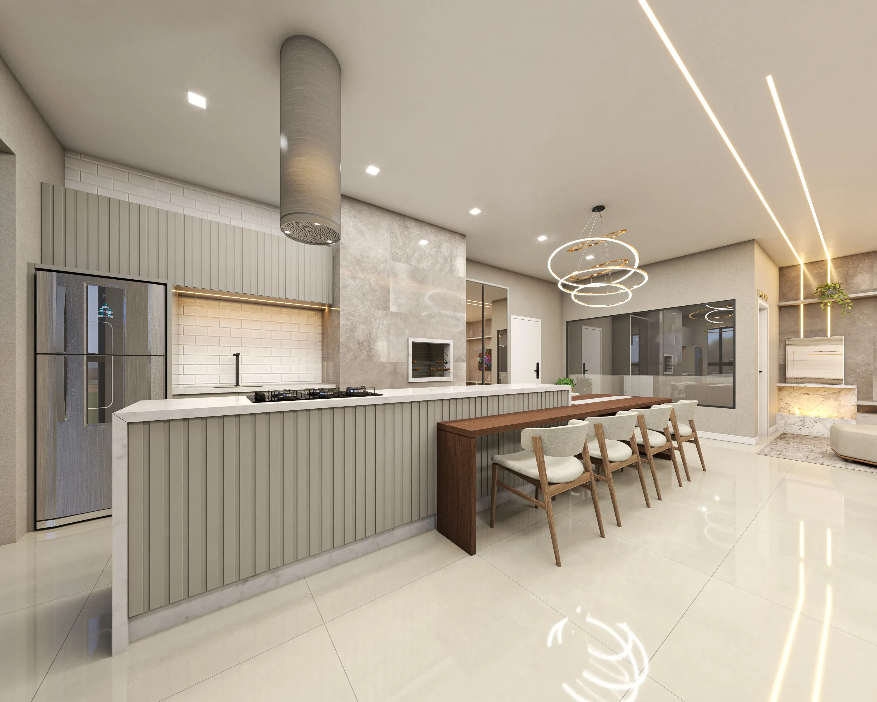 Apartamento com 2 dormitórios sendo 1 suíte e 1 vaga de garagem em Navegantes/SC