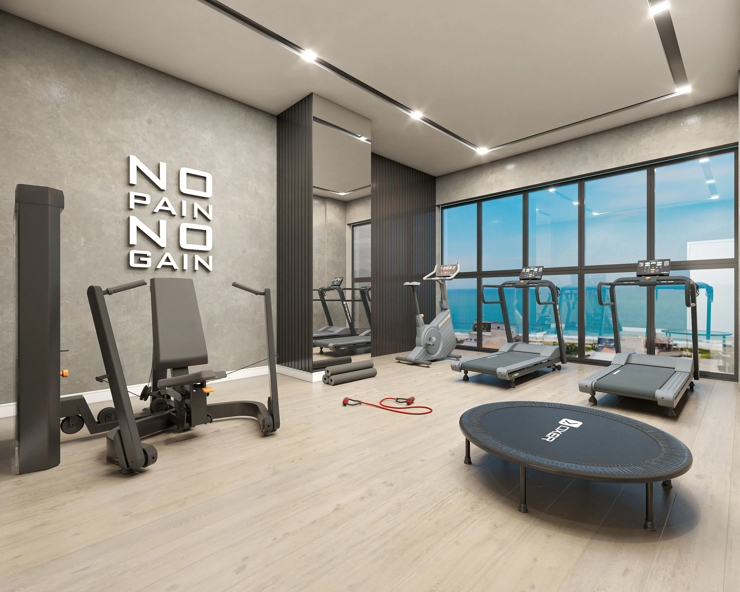 Apartamento com 2 dormitórios sendo 1 suíte e 1 vaga de garagem em Navegantes/SC