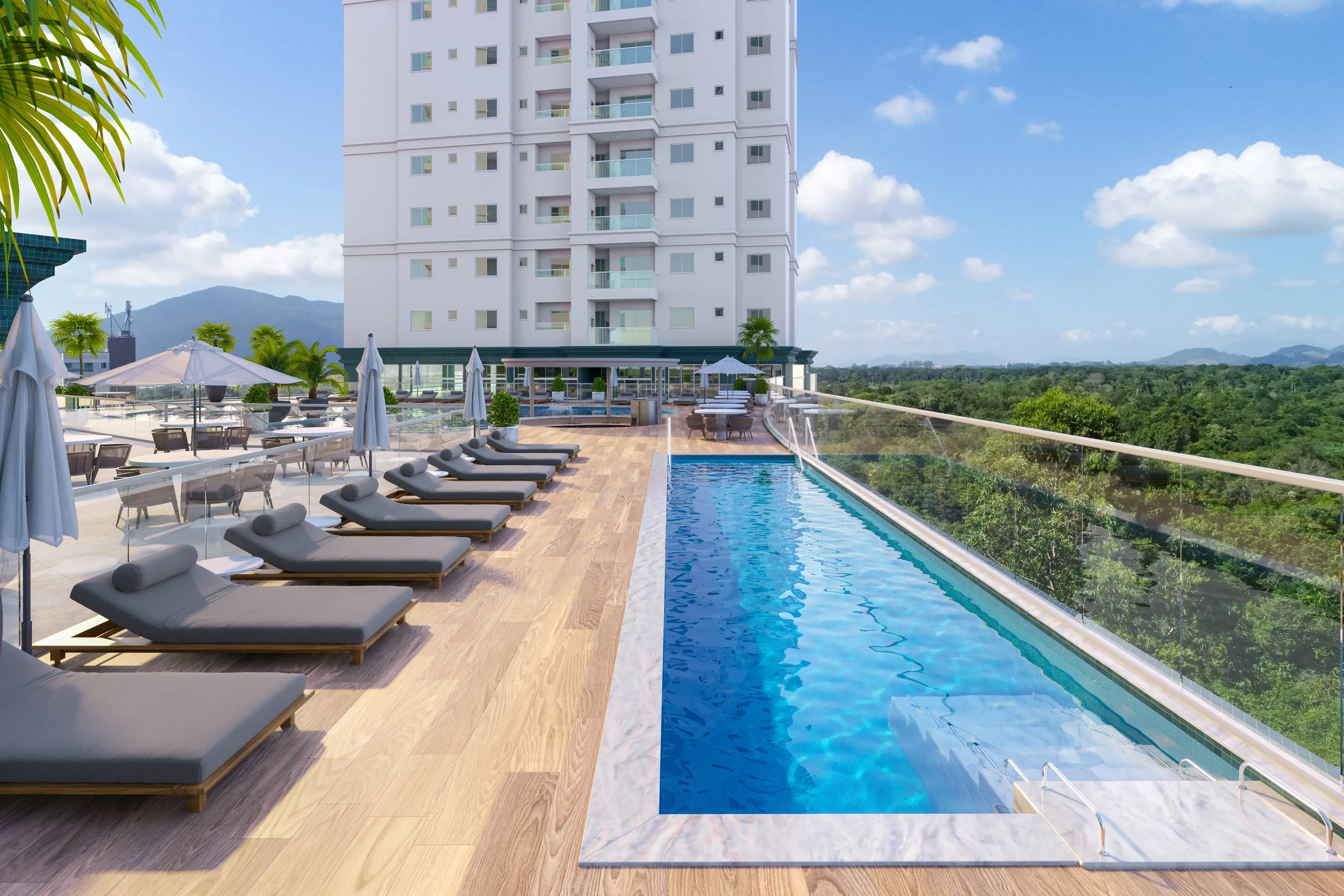 Apartamento com 4 dormitórios sendo 2 suítes e 2 vagas de garagem Meia Praia - Itapema/SC