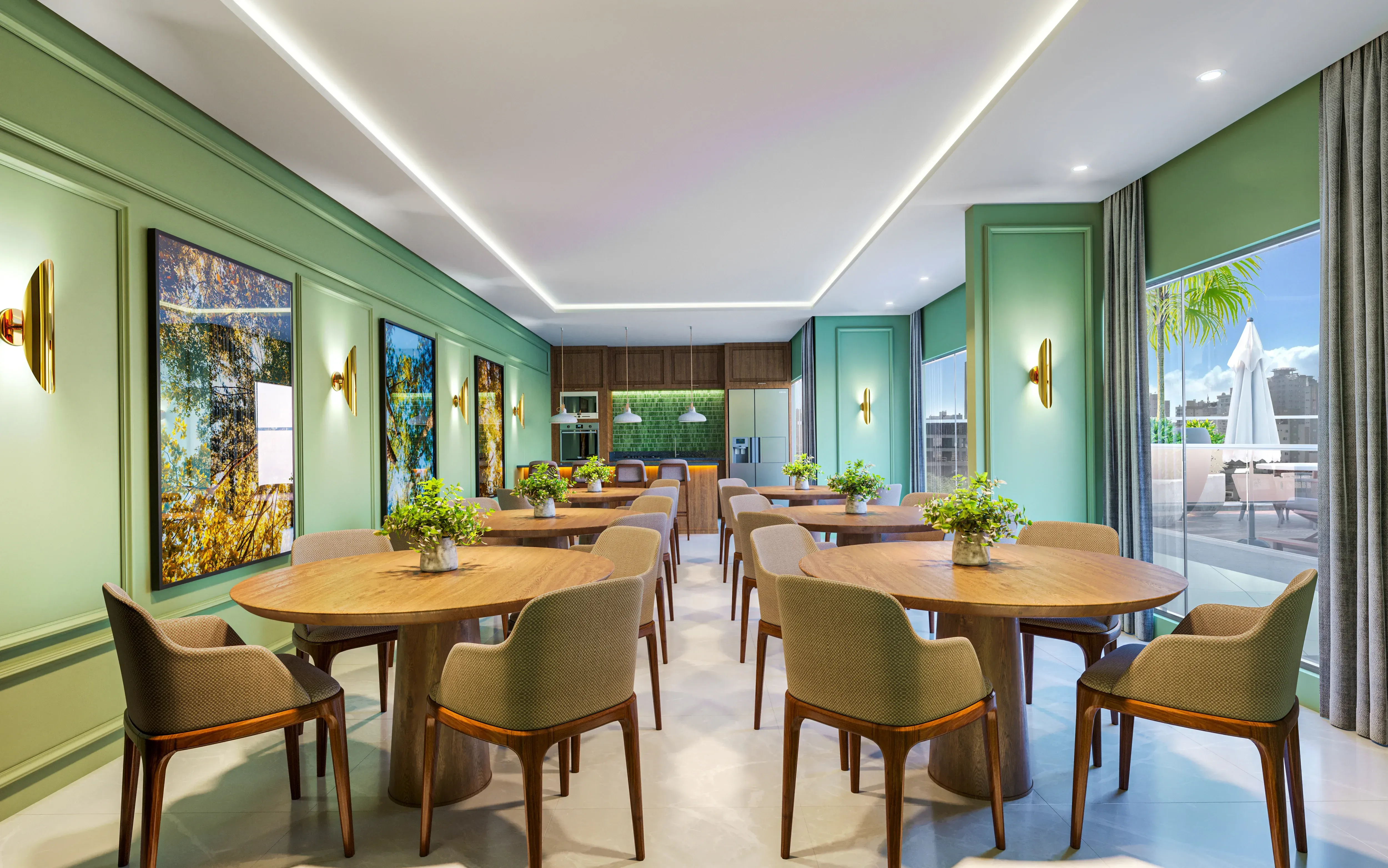 Apartamento com 4 dormitórios sendo 2 suítes e 2 vagas de garagem Meia Praia - Itapema/SC