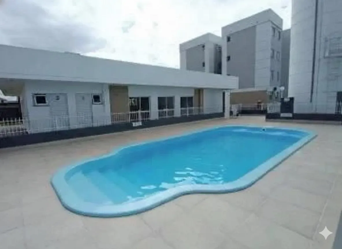 Apartamento com 2 dormitórios e 1 vaga de garagem em Palhoça/SC