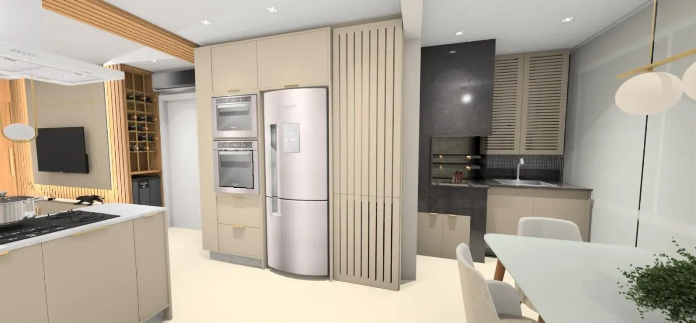 Apartamento com 3 dormitórios sendo 3 suítes e 1 vaga de garagem em Governador Celso Ramos/SC