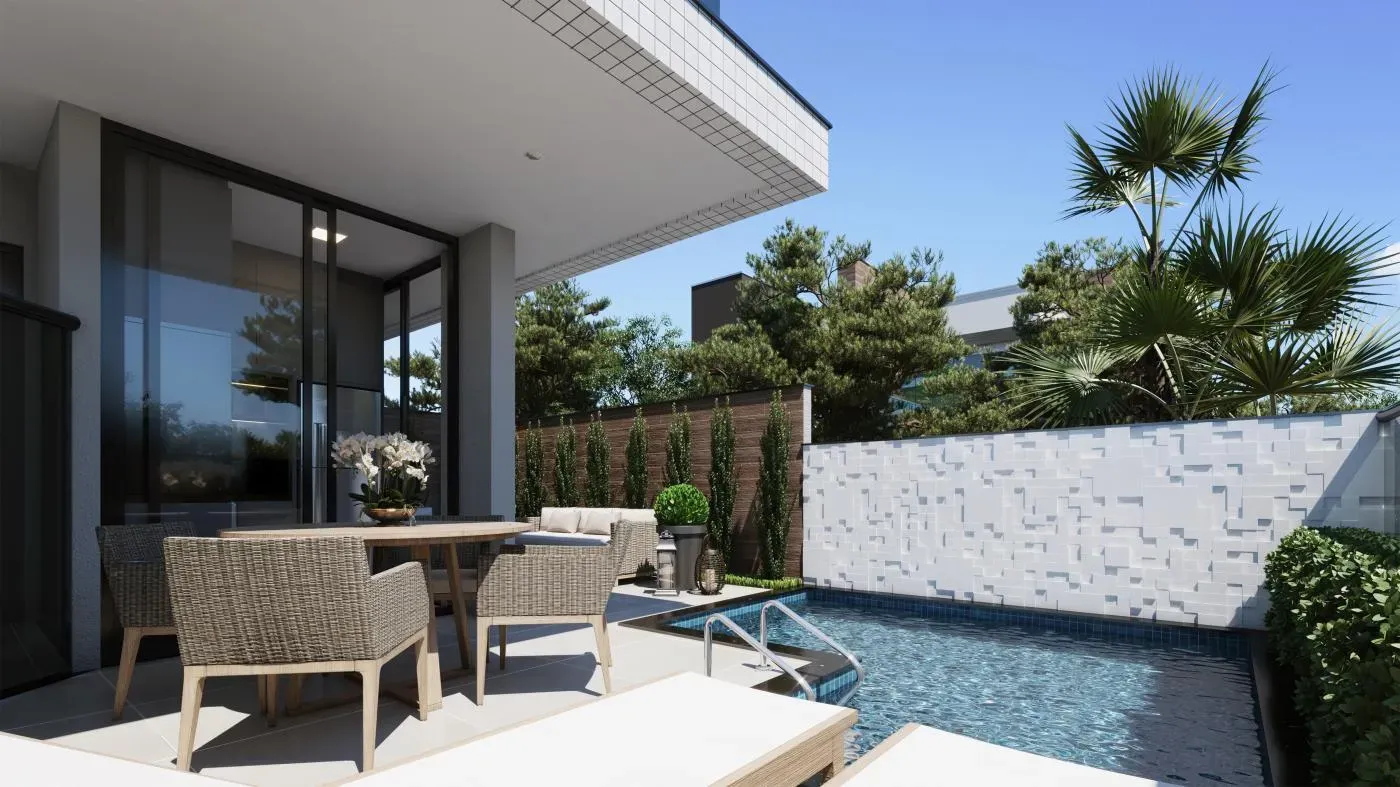 Apartamento com 3 dormitórios sendo 3 suítes e 1 vaga de garagem em Governador Celso Ramos/SC