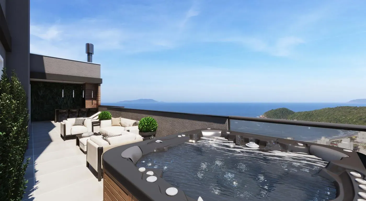 Apartamento com 3 dormitórios sendo 3 suítes e 1 vaga de garagem em Governador Celso Ramos/SC