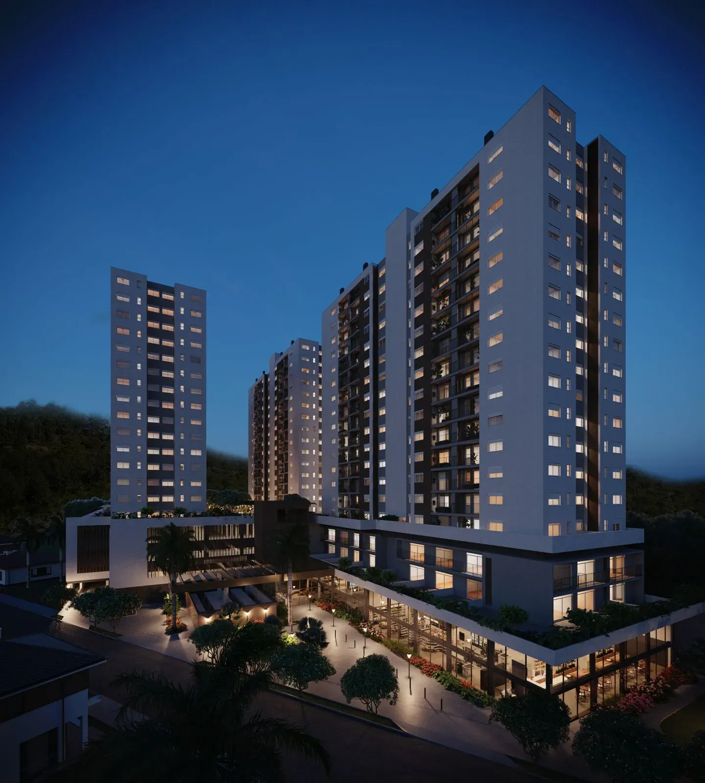 Apartamento com 2 dormitórios sendo 1 suíte e 1 vaga de garagem em Itajaí/SC