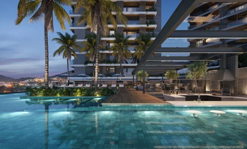 Apartamento com 2 dormitórios sendo 2 suítes e 2 vagas de garagem em Itajaí/SC