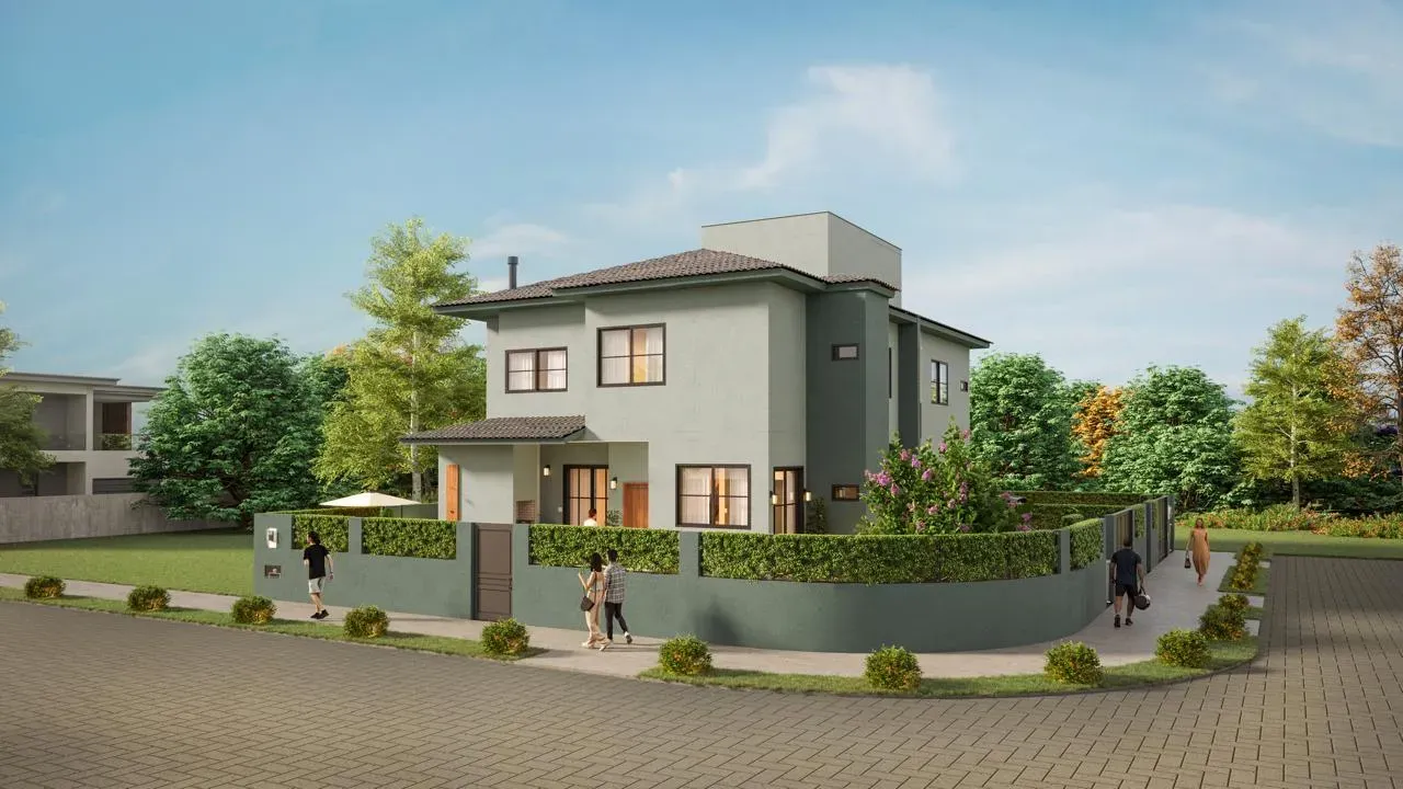 Casa com 2 dormitórios sendo 2 suítes e 2 vagas de garagem em Florianópolis/SC