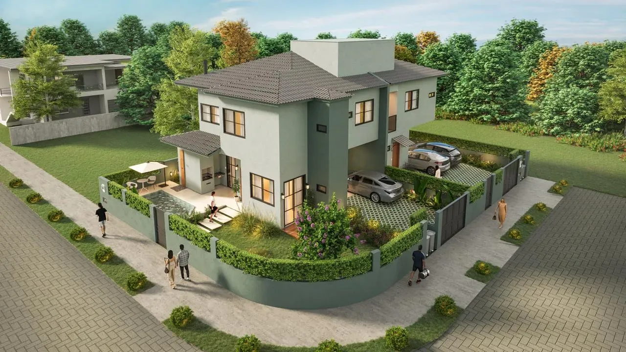 Casa com 2 dormitórios sendo 2 suítes e 2 vagas de garagem em Florianópolis/SC