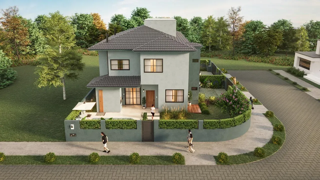 Casa com 2 dormitórios sendo 2 suítes e 2 vagas de garagem em Florianópolis/SC