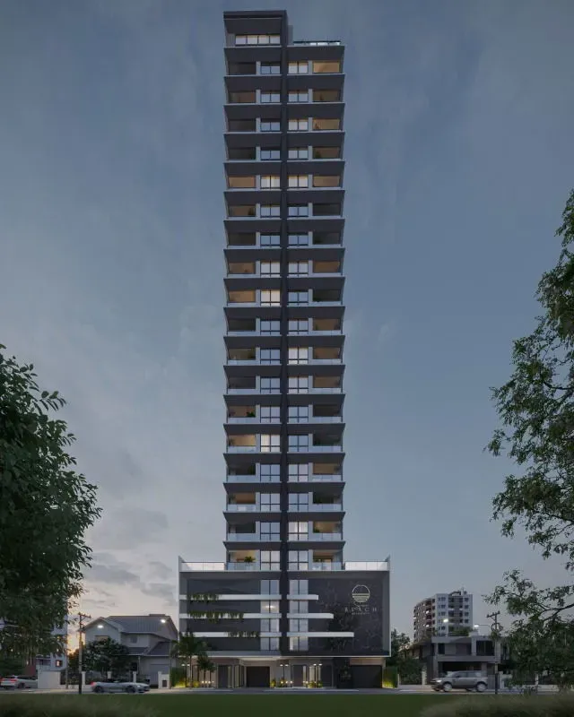 Apartamento com 3 dormitórios sendo 3 suítes e 2 vagas de garagem em Porto Belo/SC