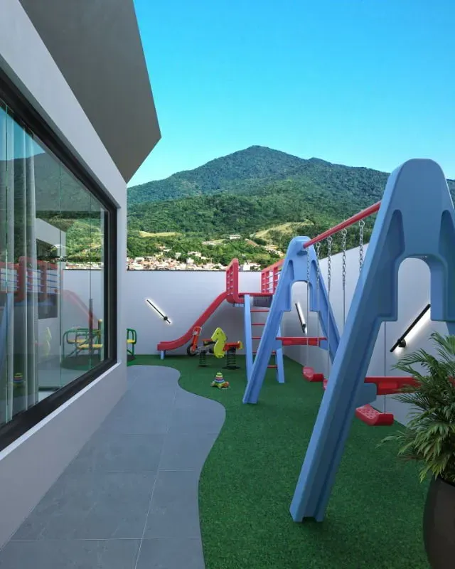 Apartamento com 3 dormitórios sendo 3 suítes e 2 vagas de garagem em Porto Belo/SC