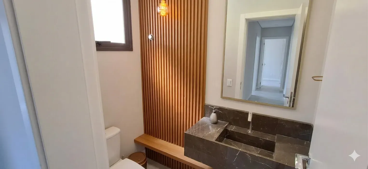 Apartamento com 4 dormitórios sendo 2 suítes e 2 vagas de garagem em Governador Celso Ramos/SC