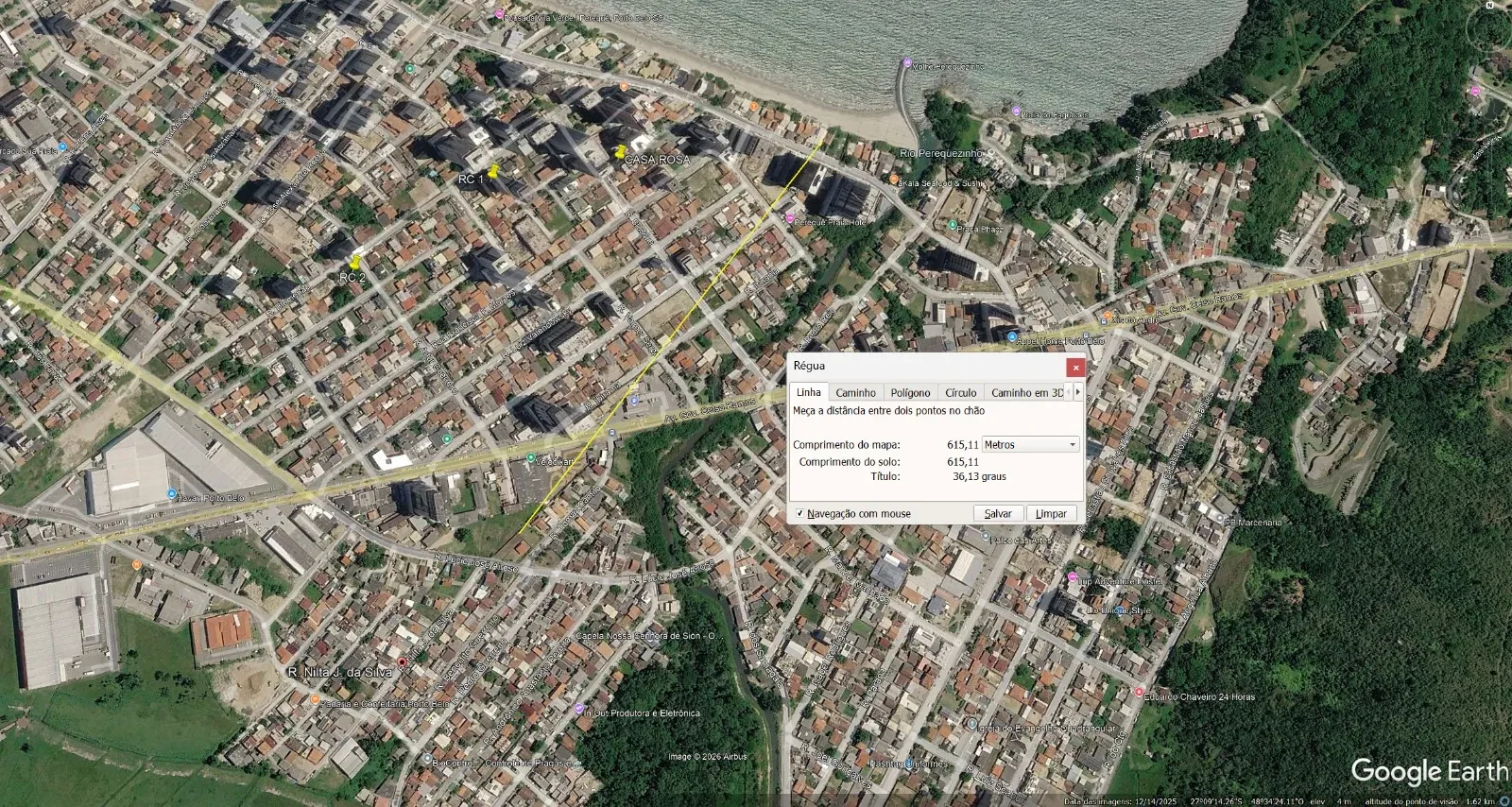 Terreno no Bairro Vila Nova - Porto Belo