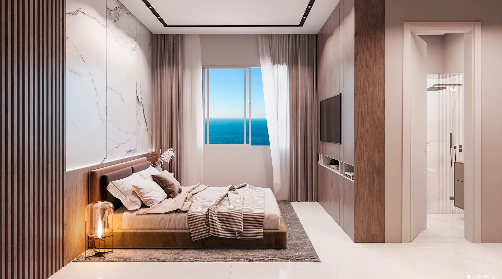 Apartamento 3 suítes e 2 vagas de garagem em Pereque - Porto Belo/SC