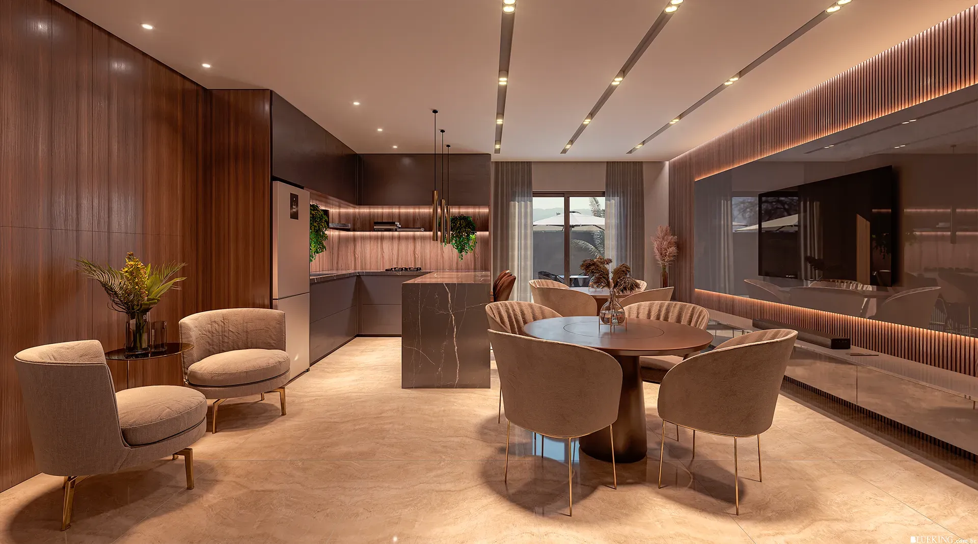 Apartamento 3 suítes e 2 vagas de garagem em Pereque - Porto Belo/SC