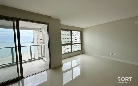 Sala de Estar Apartamento Vista Mar no Edifício Ilhas Marianas