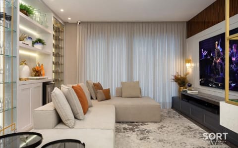 Living Apartamento Diferenciado no Edifício Windsor Village