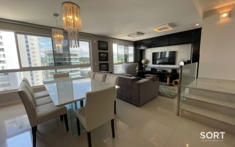 Ampla Cobertura Duplex no Pioniere Residence