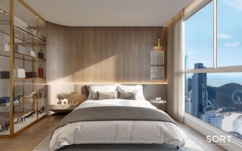 Suíte Apartamento Edifício Sapphire Tower - FG