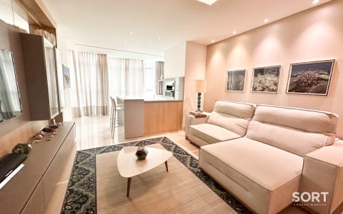 Sala de Estar Apartamento no Edifício Cartagena Residence