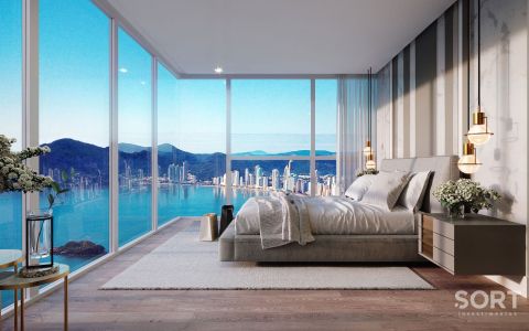 Apartamento Frente Mar com 5 suítes