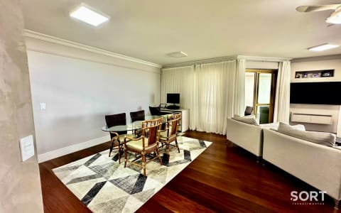 Sala de Jantar Apartamento Frente Mar Edifício Praia do Sol