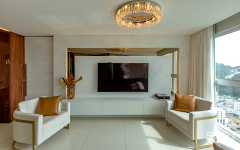 Apartamento Mobiliado no Edifício Falcon Tower