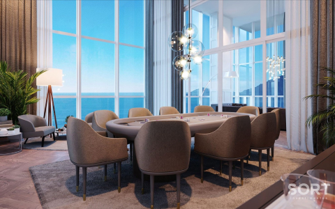 Apartamento Frente Mar com 5 suítes