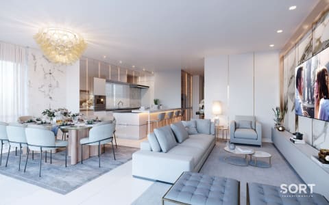Living Apartamento Diferenciado no Edifício Skyline Tower