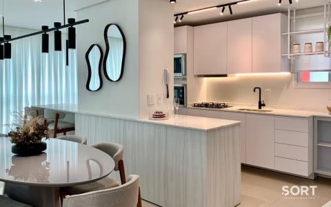 Cozinha Apartamento no Edifício L'Essence Residence