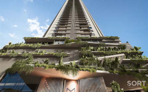 Fachada Apartamento no Pré-Lançamento Celina Garden Residence