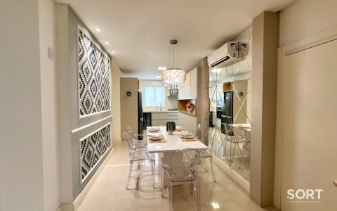 Sala de Jantar Apartamento no Edifício Cartagena Residence